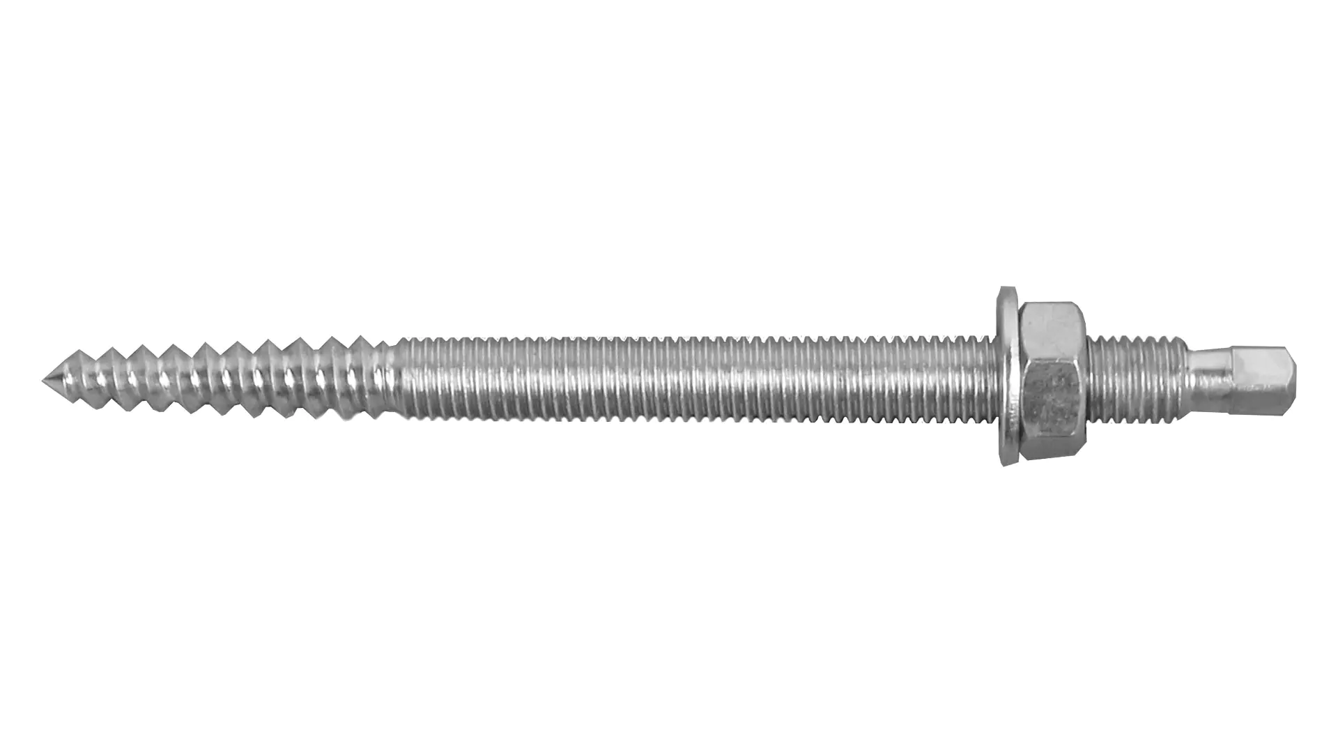 Vis de Sculpteur 180 mm avec Écrou et Rondelle STUBAI
