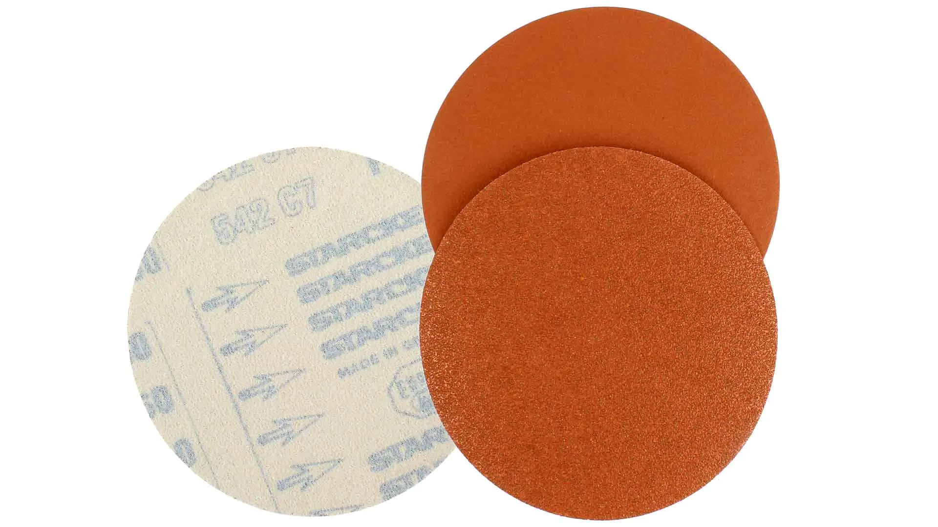 Disques abrasifs avec fixation par velcro 125 mm