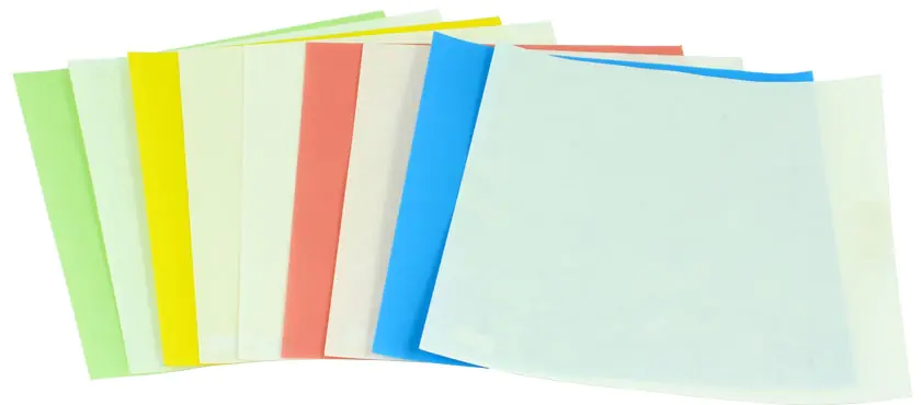 Film de rodage Alox, taille de feuille 230 x 280 mm, avec dos autocollant