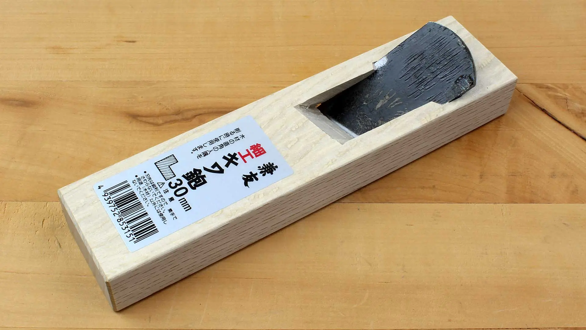 Kiwa Kanna - Petit Rabot à Filet Japonais Lame de 30 mm Longueur 185 mm