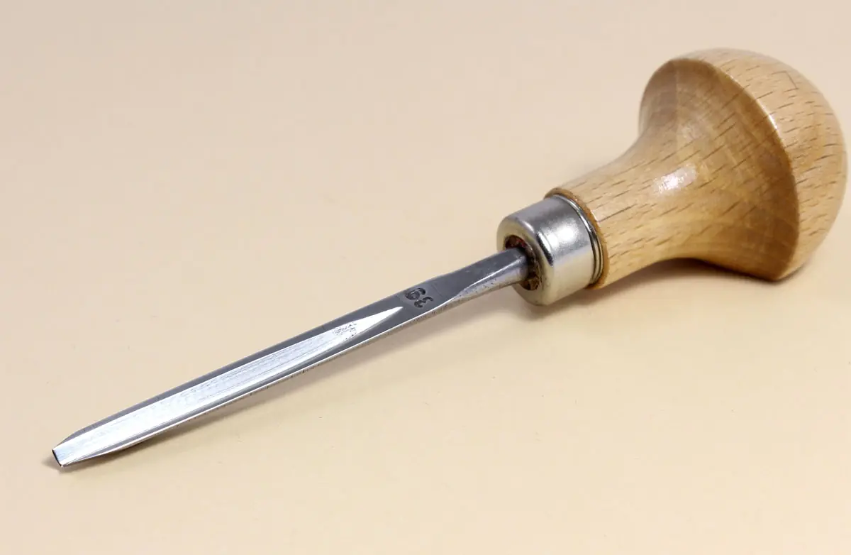 Outil de Micro Sculpture Coupe 39 Droit en V - 3 mm STUBAI