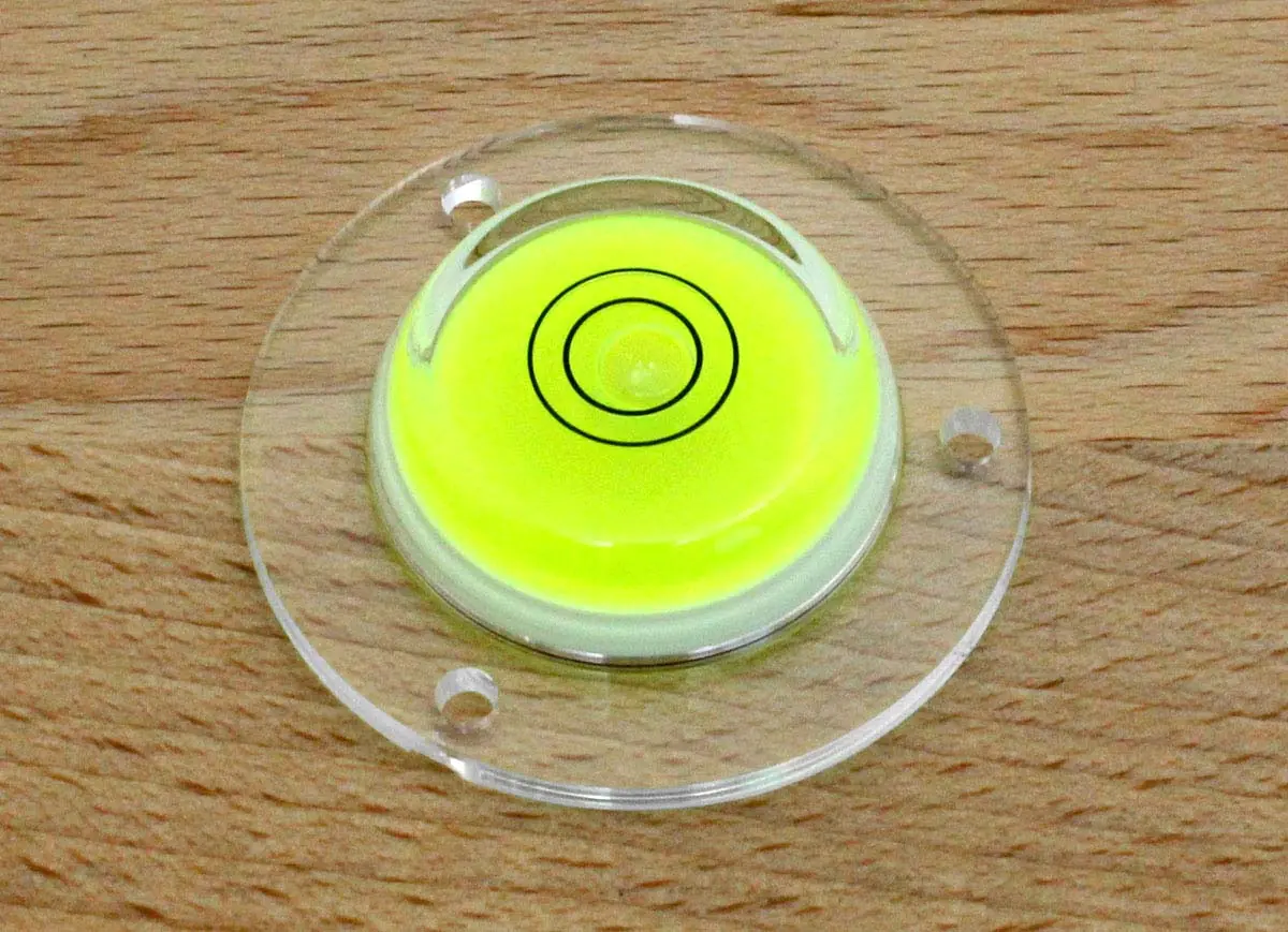 Mini Niveau (A) avec un Flacon Diamètre 45 mm