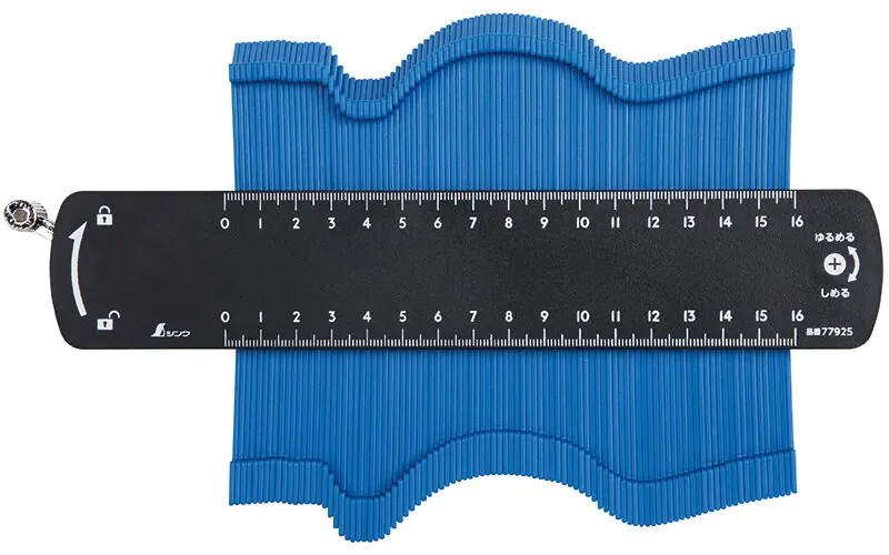 Gabarit de contour verrouillable 160 mm SHINWA