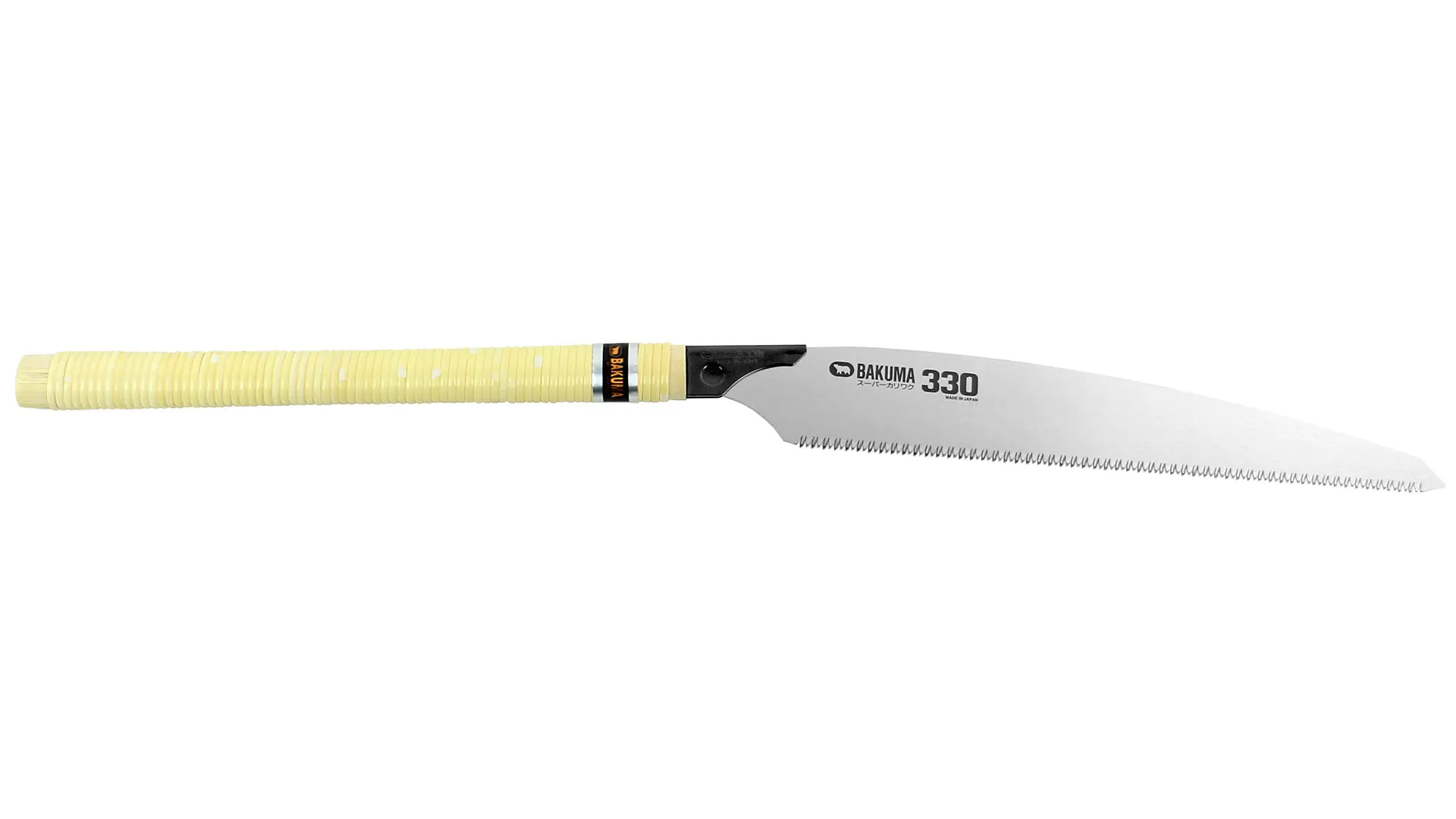 Scie Japonaise de Charpentier Kariwaku 330mm sans Dos pour Coupe Transversale BAKUMA ECOPROFI
