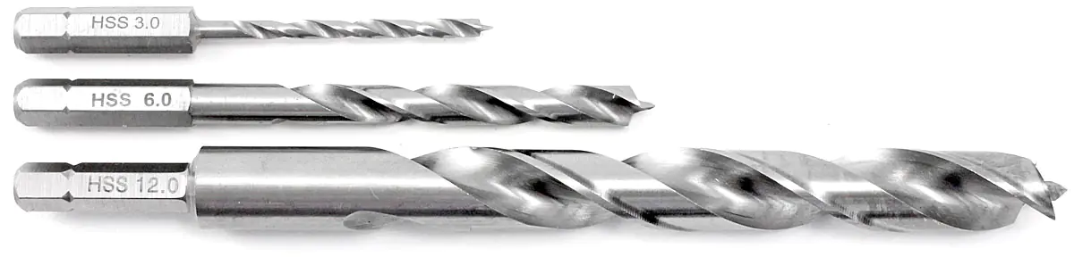 Forets hélicoïdaux longs en bois HSS-G de FAMAG Série 1597 Forets hélicoïdaux longs en bois HSS-G de FAMAG Série 1597