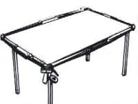 Serre-joint d'angle ajustable avec mâchoires en aluminium et acier 7m Serre-joint d'angle ajustable avec mâchoires en aluminium et acier 7m