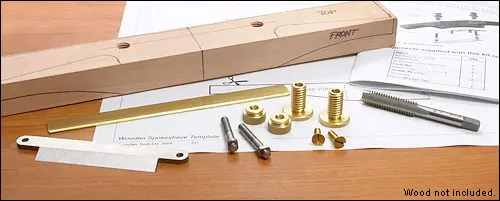 Kit de Vastringue en Bois Longueur du Bord 70mm VERITAS