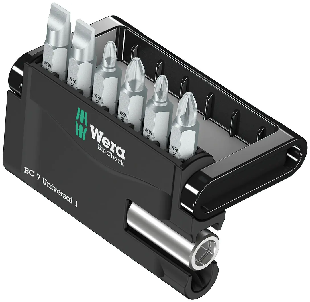 Support avec 7 Embouts Universels 1 WERA