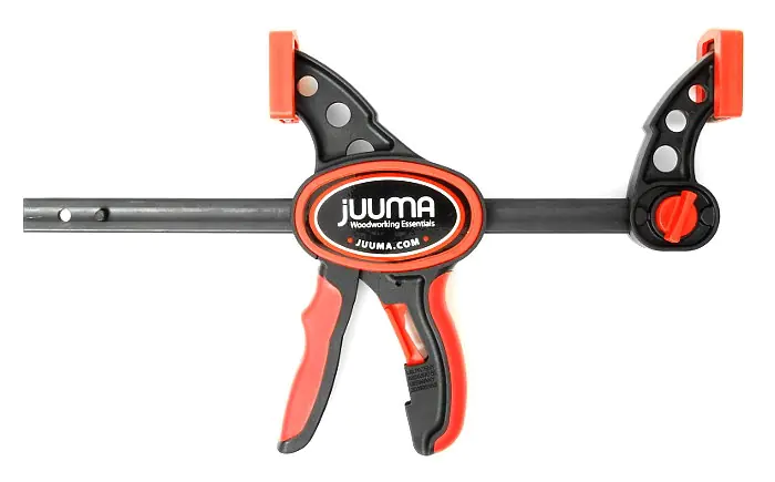 Serre-Joint à Barre d'Action Rapide à Une Main Ouverture 150 mm (6 pouces) Profondeur de Serrage 80 mm JUUMA Serre-Joint à Barre d'Action Rapide à Une Main Ouverture 150 mm (6 pouces) Profondeur de Serrage 80 mm JUUMA