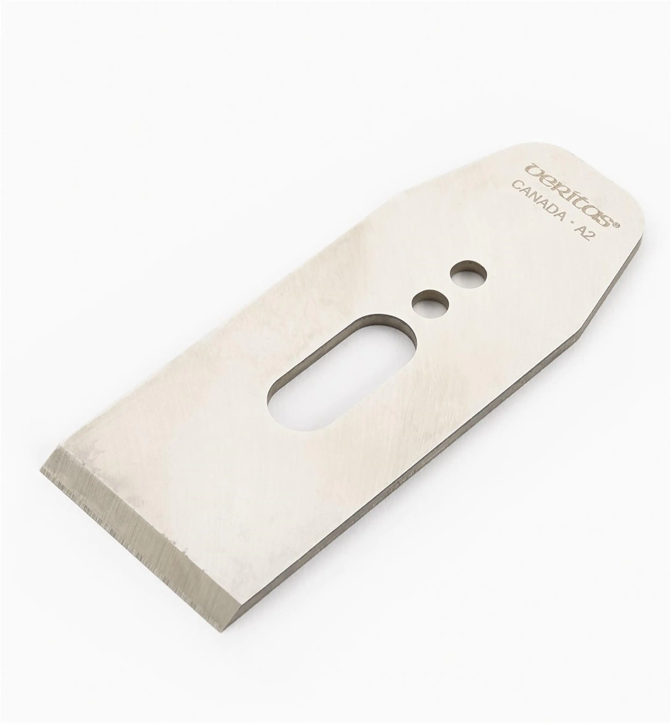 Lame A2 38° 44mm pour Petit Rabot de Lissage Biseauté VERITAS