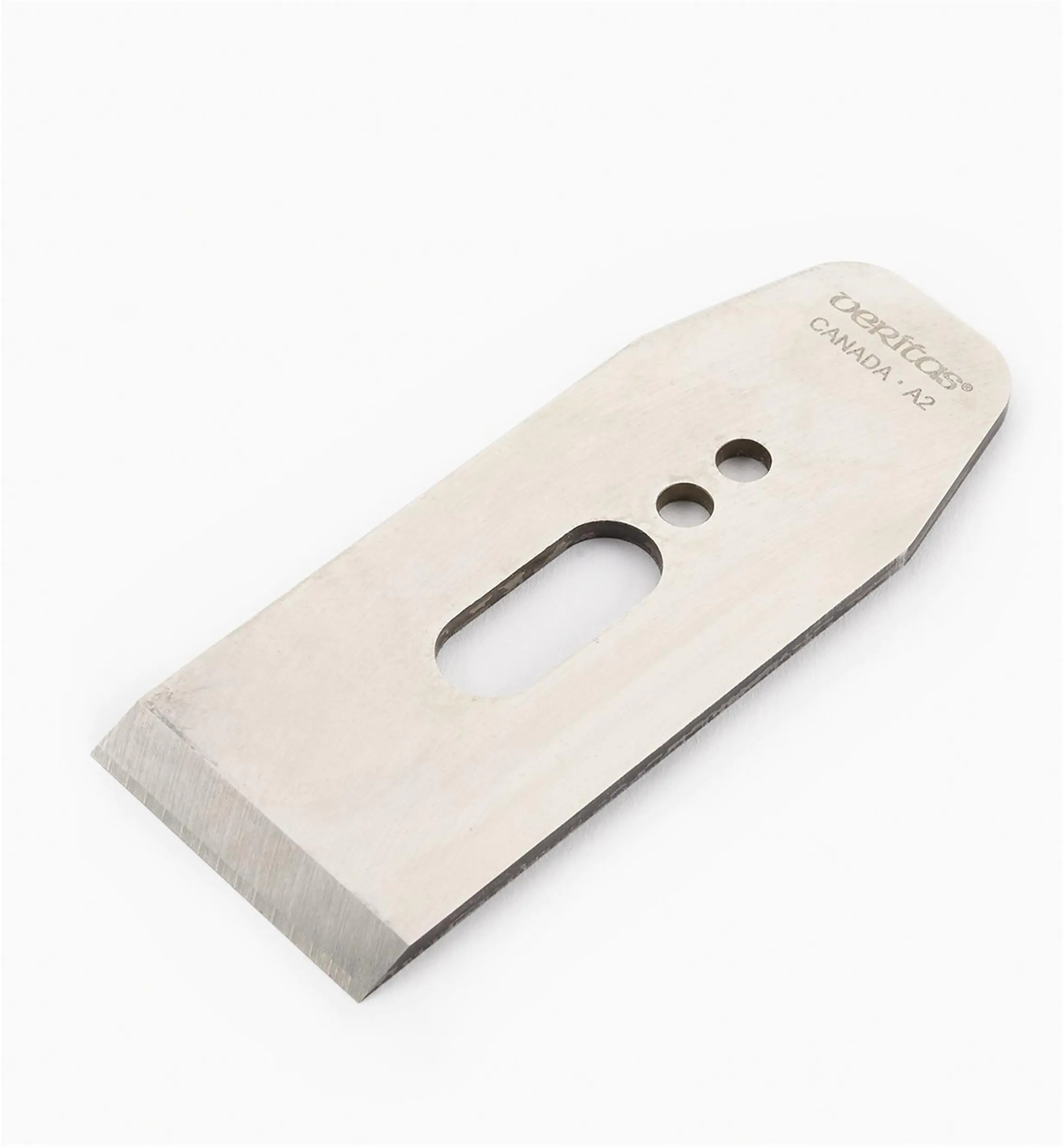 Lame A2 25° 44mm pour Petit Rabot de Lissage Biseauté VERITAS