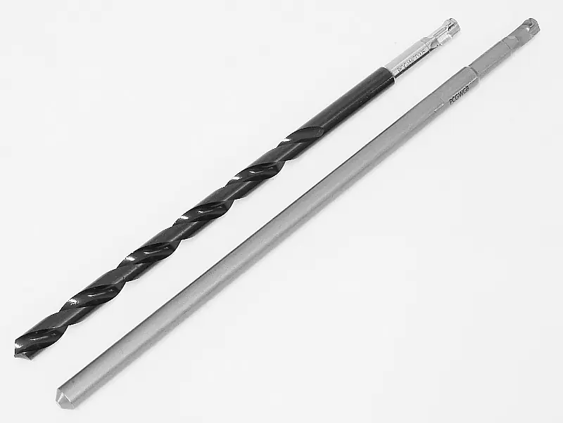 Foret Central D=10mm LT=225mm et Barre de Guidage pour Fraises Cloches Poly-Clic 50-220mm MIYANAGA