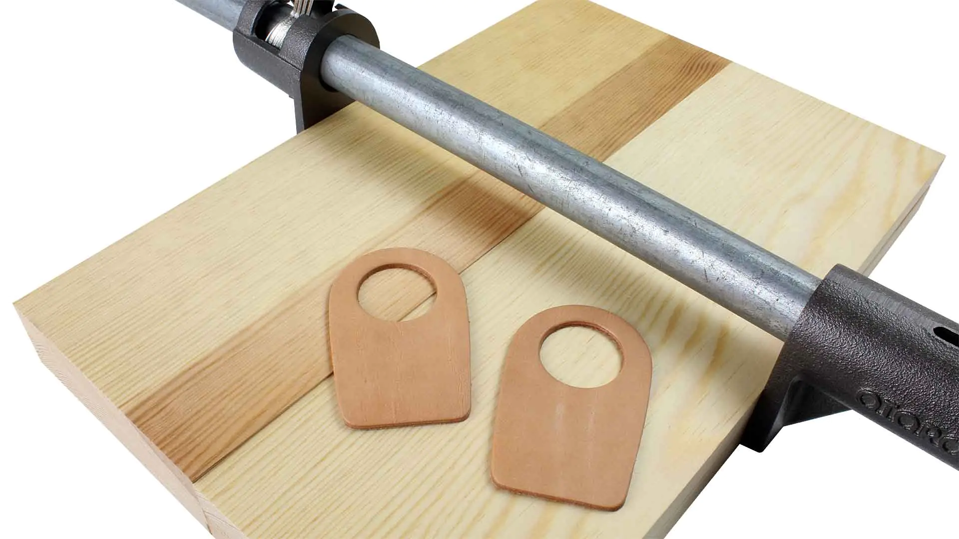 Paire de Patins de Serrage en Cuir pour Serre-Joint Tube OTORO
