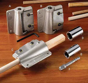 Douille Carrée pour Bois 1/2 po = 12.7 mm (pour Goujons 3/8 et 7/16 po) VERITAS