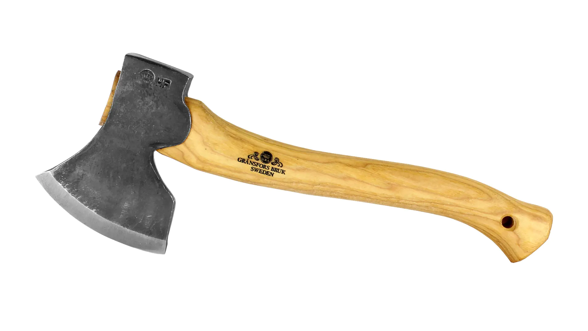 Hache de Sculpture Suédoise pour Droitier Longueur 37 cm Poids 1.0 kg GRANSFORS BRUKS