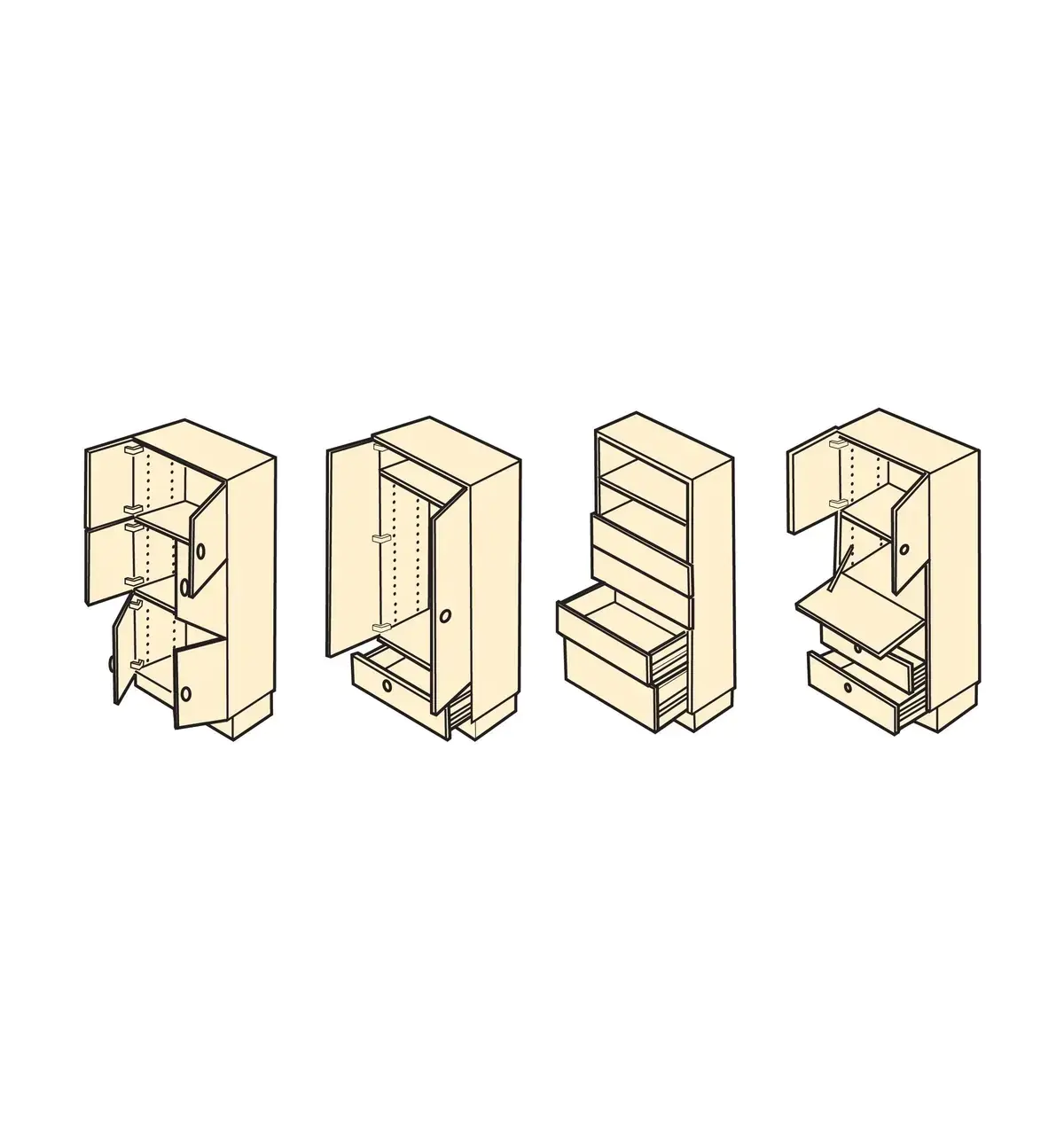 Système de Montage de Meuble 32 Deluxe VERITAS