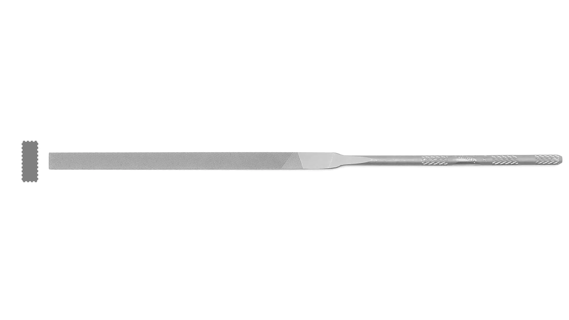 Lime aiguille plate-émoussée