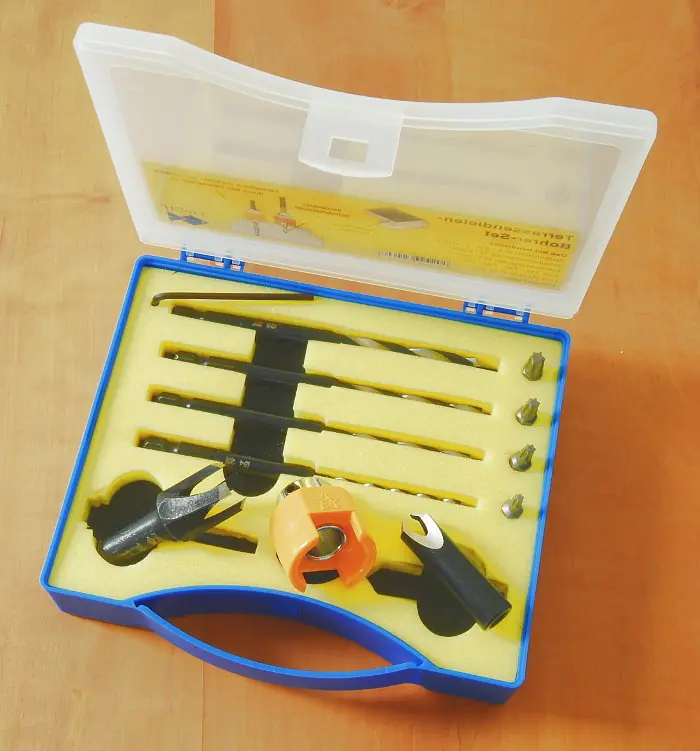 Jeu de Forets pour Planches de Sol avec Tenonneuse FISCH