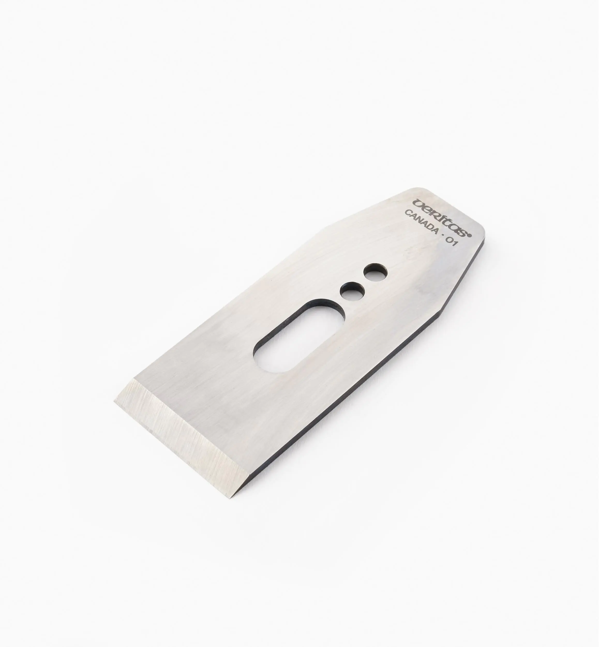 Lame O1 25° 44mm pour Petit Rabot de Lissage Biseauté VERITAS