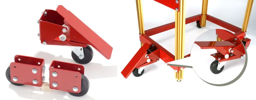 Kit de Roue pour Support de Table de de Défonceuse INCRA