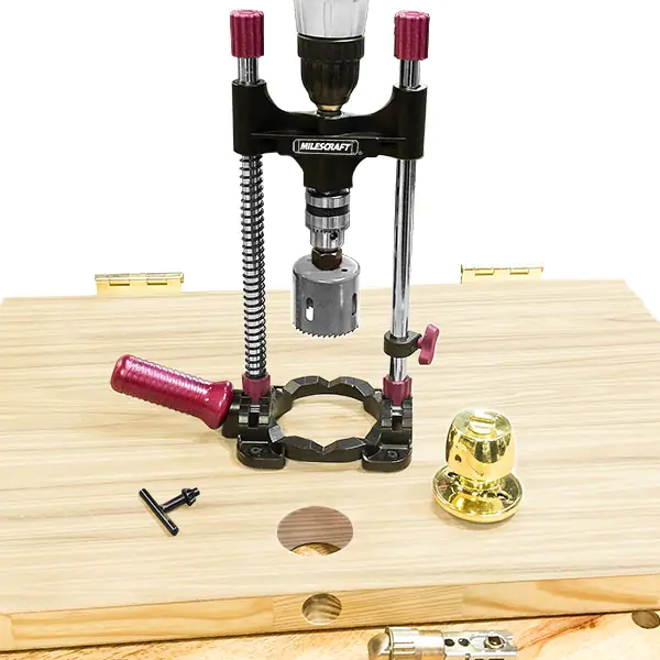 Support de perçage DrillMate (queue hexagonale et mandrin) MILESCRAFT Support de perçage DrillMate (queue hexagonale et mandrin) MILESCRAFT