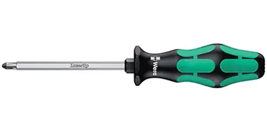 WERA Tournevis à tête cruciforme PH 350SK Kraftform Plus Série 300 Lasertip