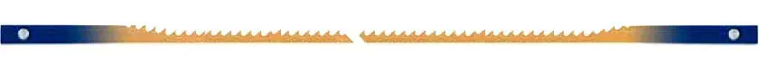 Lames de scie à chantourner universelles à denture anglaise (lames à broches)