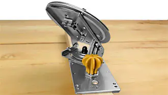 Réglage 45° pour coupe en biais