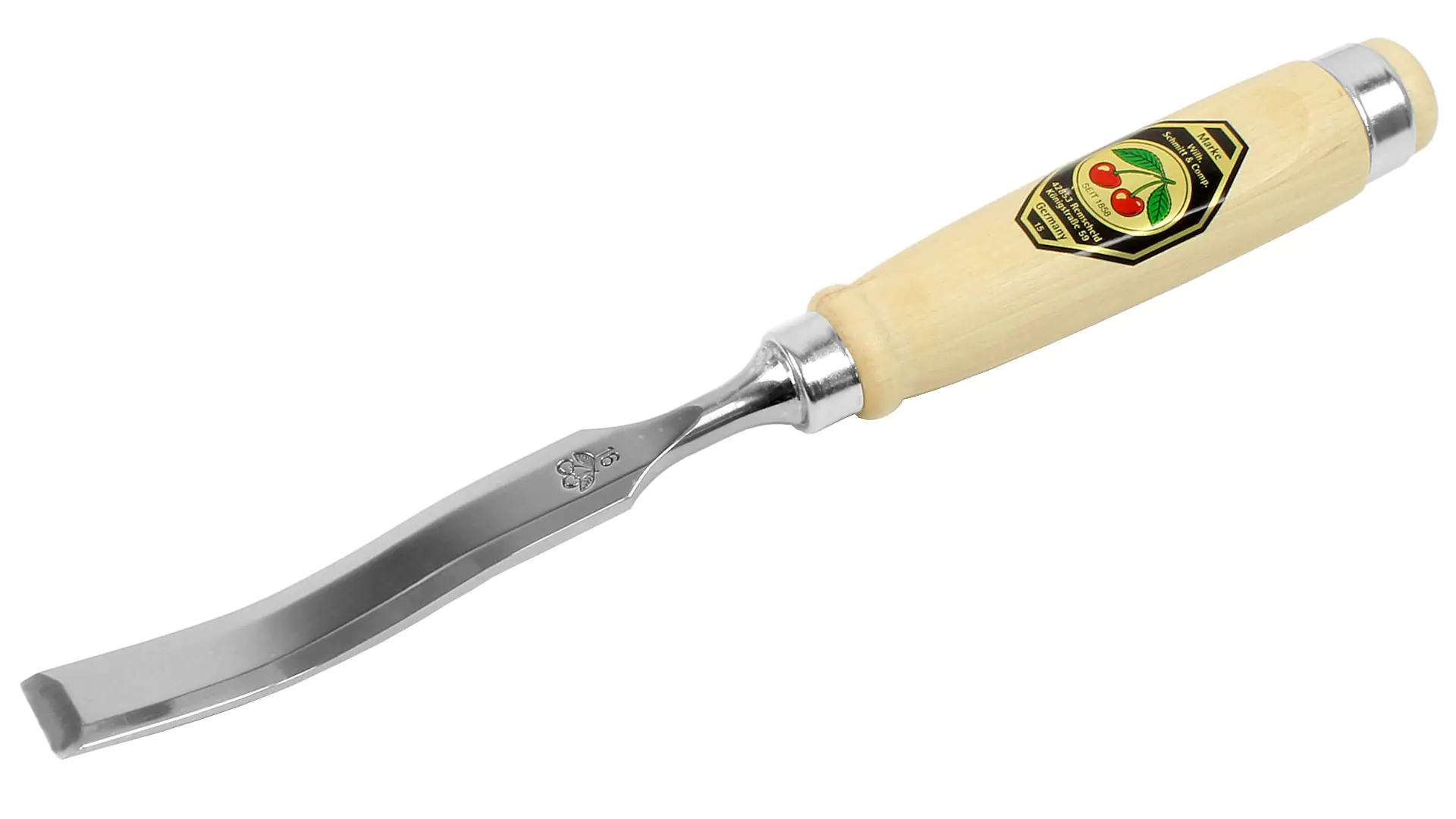 Ciseau à bois avec lame courbée