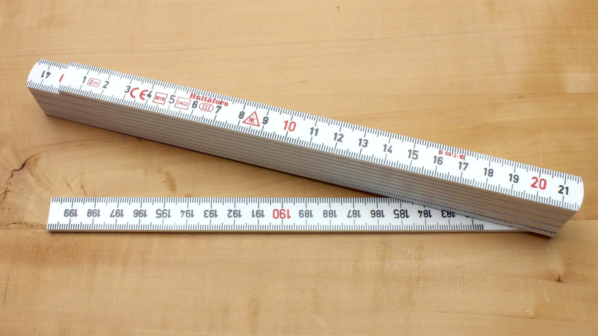 Règle Pliante en Plastique 2m HULTAFORS