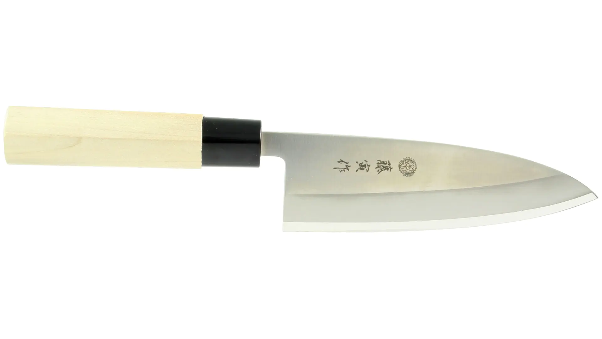 Deba Hocho Couteau à Découper Traditionnel Japonais 165 mm FUJITORA