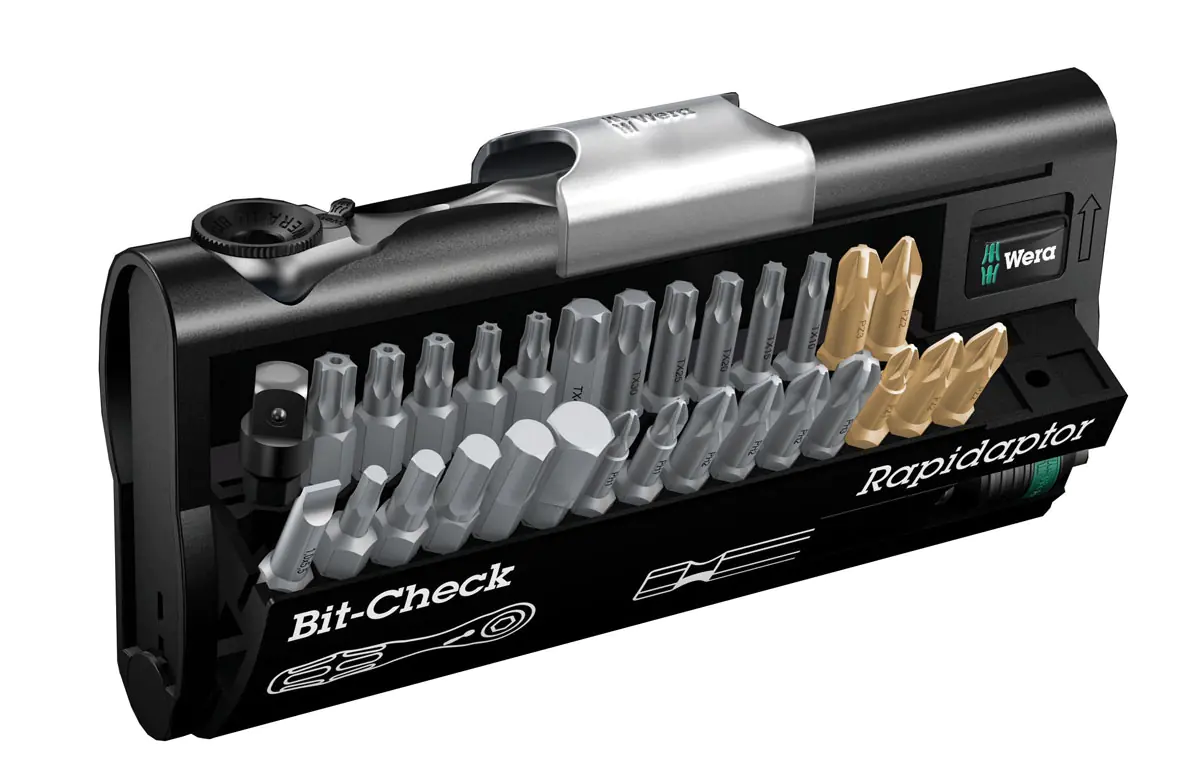 Support avec 30 Embouts Zyklop Mini 1 WERA