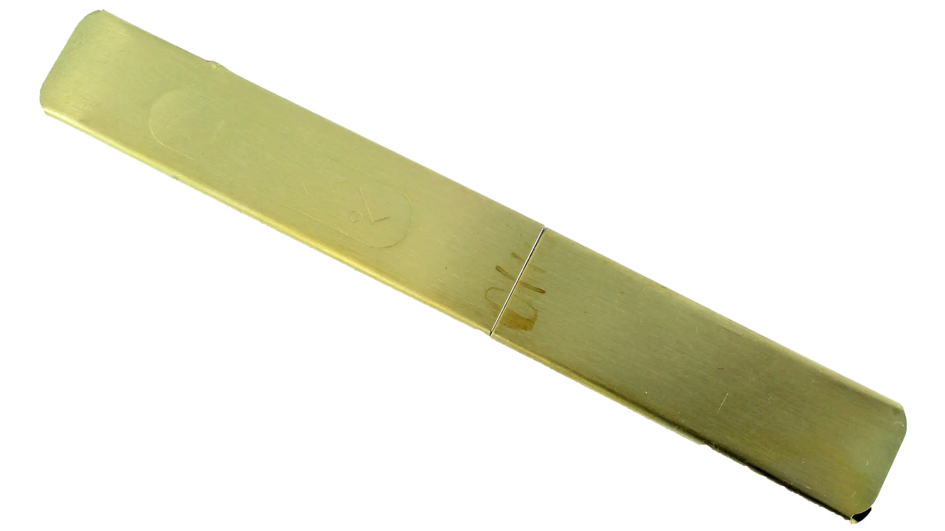 Couteau japonais à découper avec manche en laiton Couteau japonais à découper avec manche en laiton