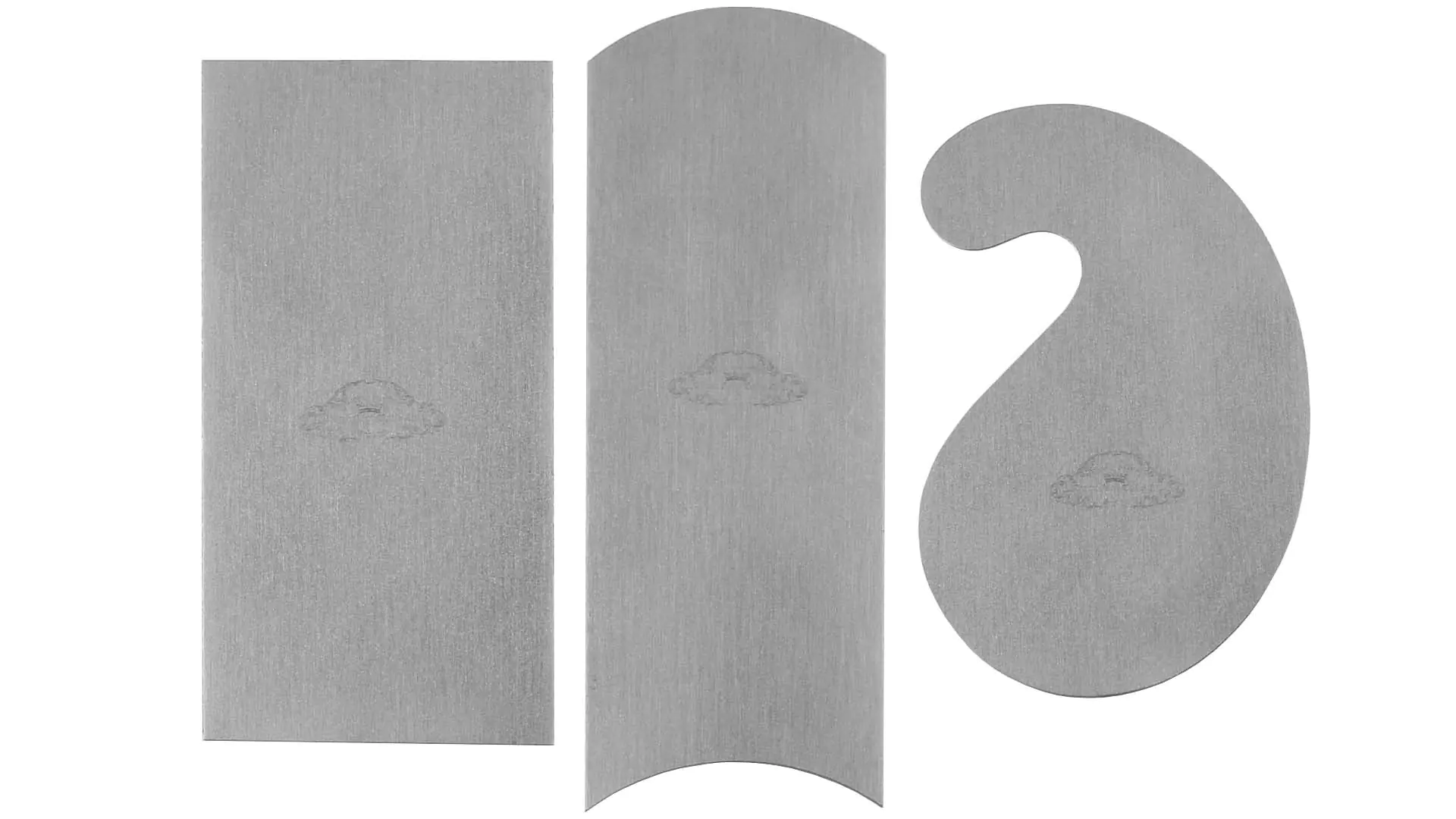 Lot de 3 Grattoirs d'Ébéniste CROWN
