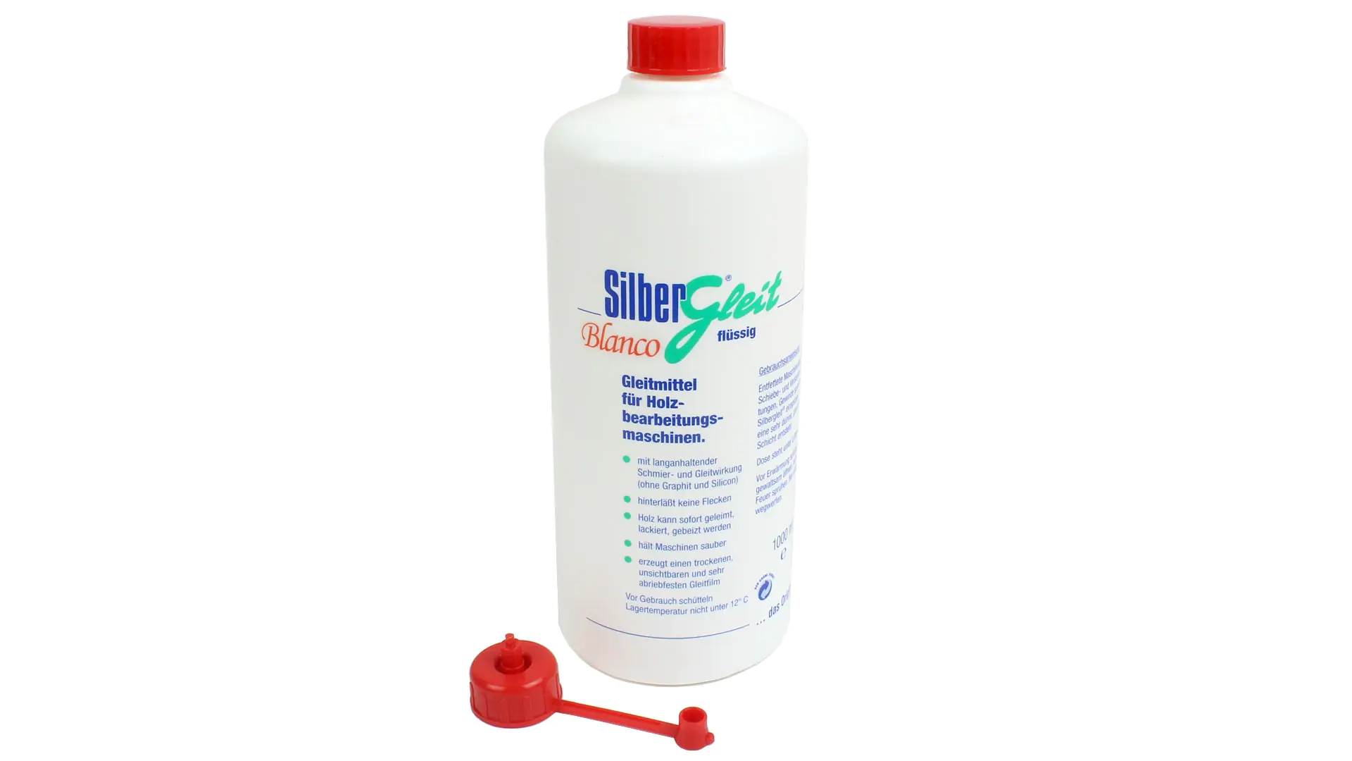 Silbergleit Blanco, Lubrifiant Liquide pour Machines à Bois, 1000 ml