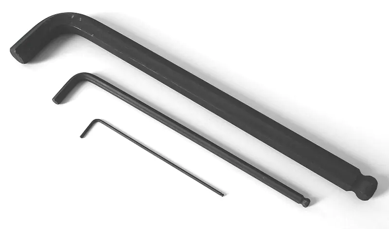 Clé Allen 1/16 pouce BlackLaser WERA