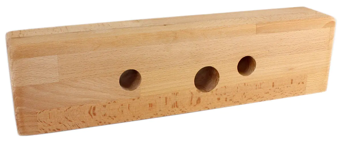 Mâchoire en Bois pour Grand Etau Avant York (sans trous pour crochets de banc) PINIE