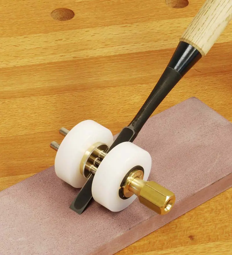 Guide d'Affûtage n ° 1 avec Grands Rouleaux pour Lames de 2 à 26 mm R.KELL