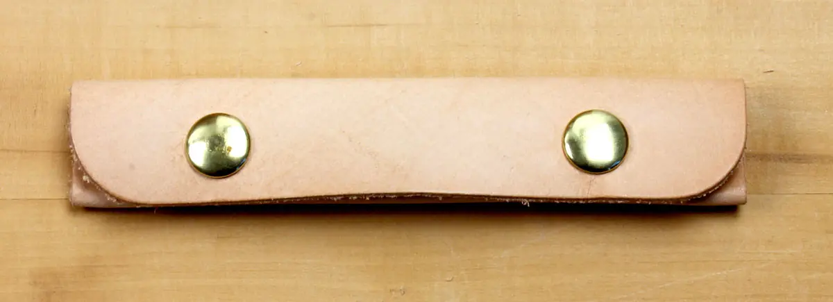 Étui en Cuir pour Couteau à Deux Manches de Sculpteur VERITAS