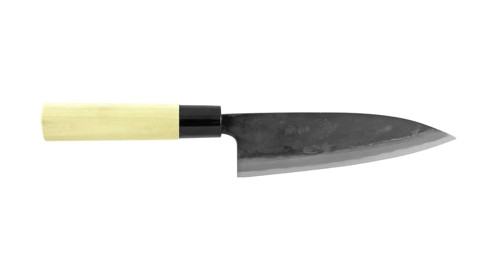 Funayuki  - Couteau Tout Usage Noir Lame en Acier Blanchi 165 mm Sontoku