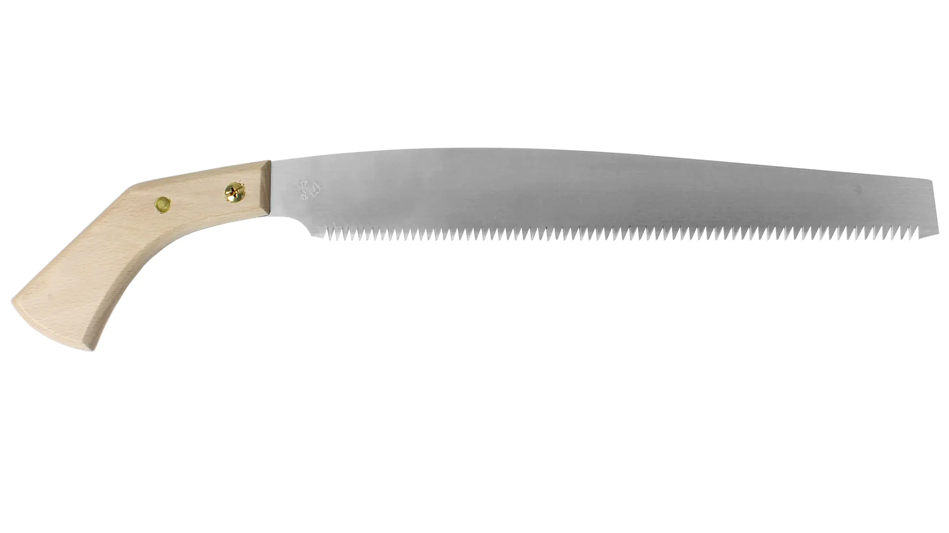 Traditional Japanese pruning saw with wooden holster blade 300 mm HISHIKA Traditional Japanese pruning saw with wooden holster blade 300 mm HISHIKA