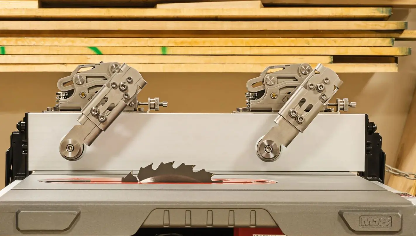 JessEm STS dispositif de pression pour scies circulaires