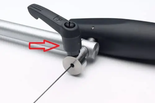 Levier de serrage en plastique de rechange, réglable, vis M5 pour scie à chantourner PEBARO Automatic