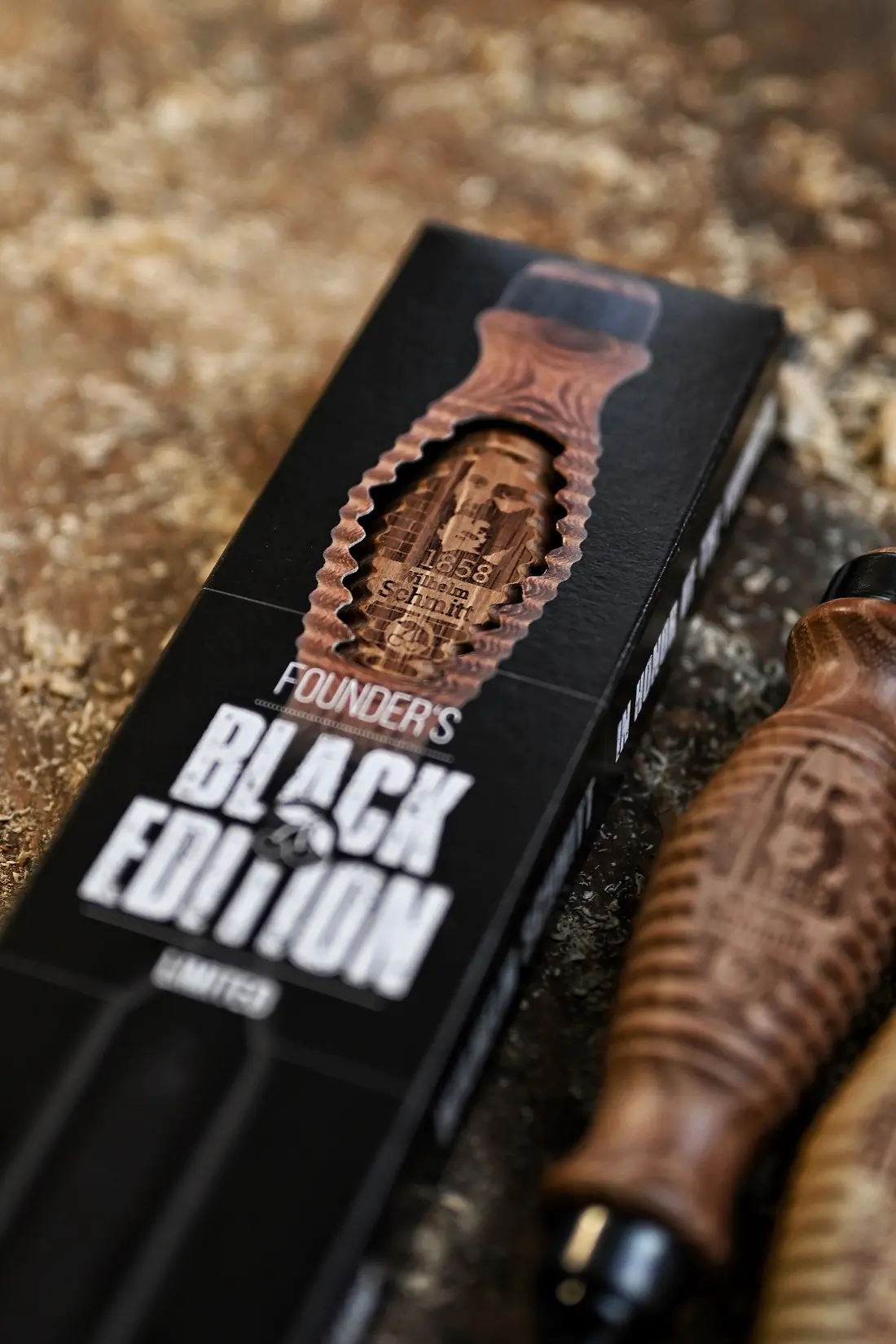 Ciseau à bois 20 mm Founder's Black Edition KIRSCHEN