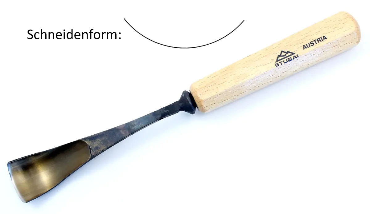 Ciseau à bois courbé 7 Ciseau à bois courbé 7