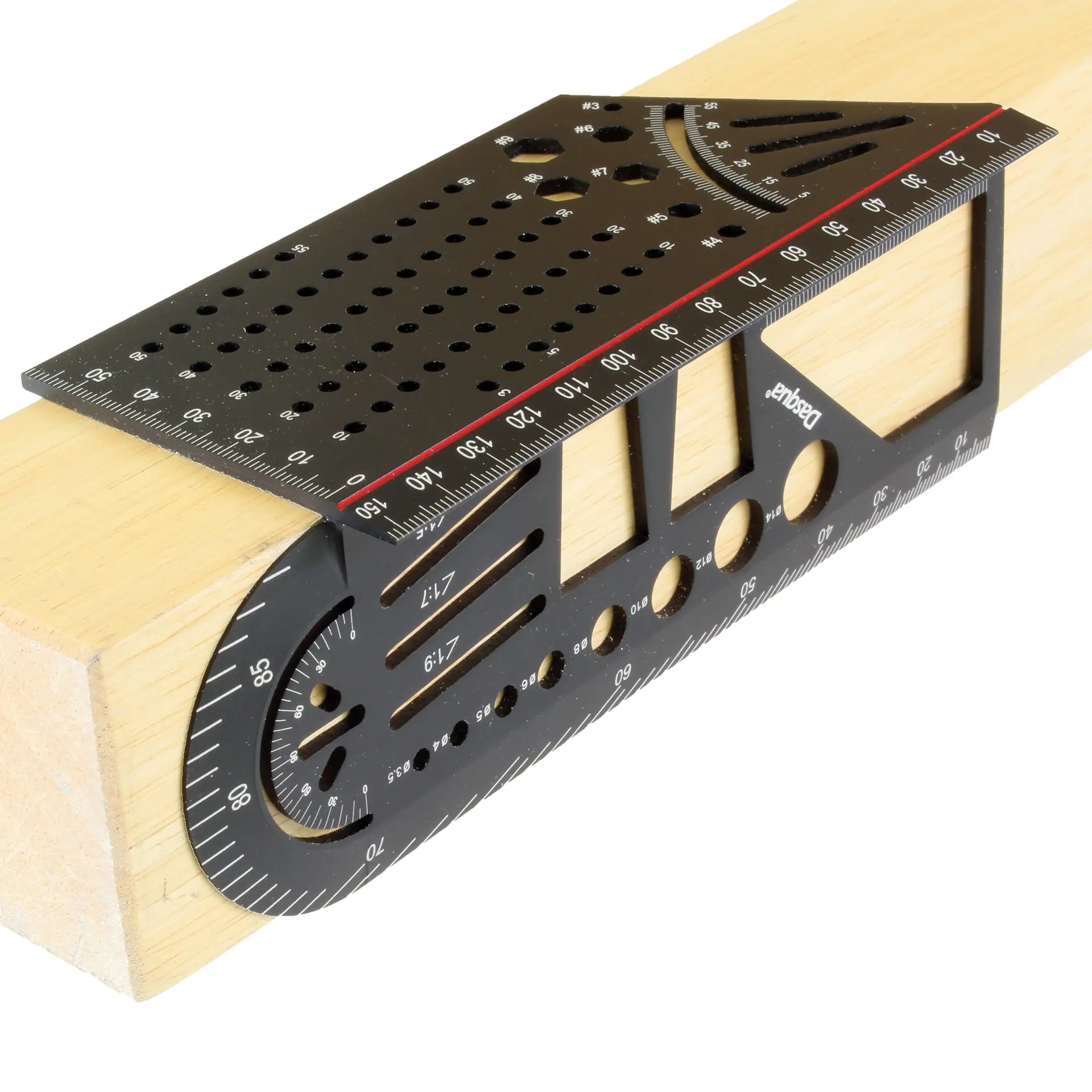 Equerre multifonctionnelle 3D ❘ BLACK-RED Plus ❘ DASQUA