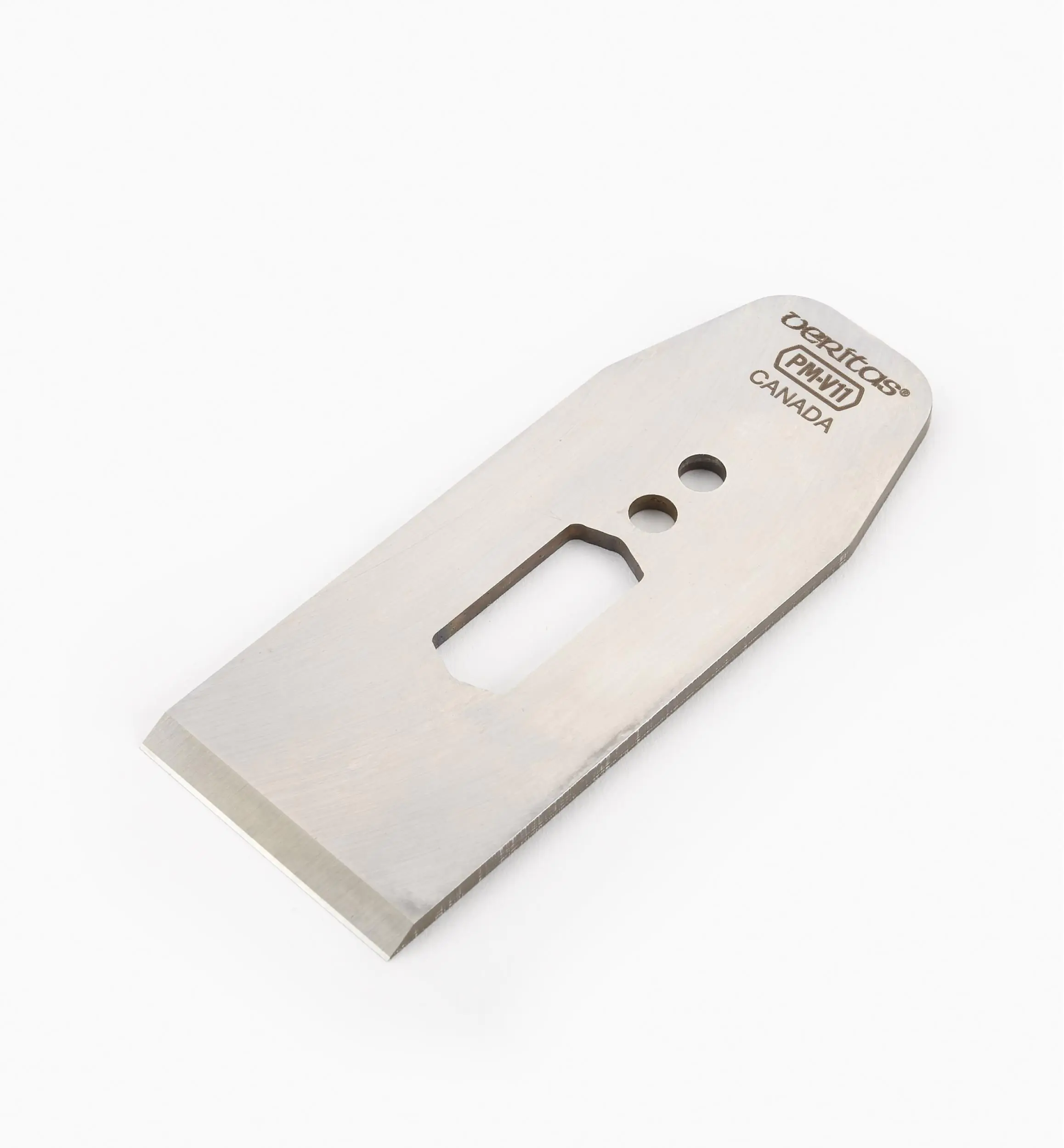 Lame PM-V11 1-3/4po (44mm) 38° pour Petit Rabot de Lissage à Angle Faible en Biseau VERITAS