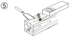 Supprimeur de Nœuds du Bois pour Nœuds de 5 à 25 mm Supprimeur de Nœuds du Bois pour Nœuds de 5 à 25 mm
