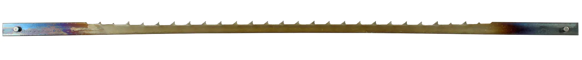 Lame de Défilement à Crochets pour Scie à Chantourner Longueur 127 mm - 2.75 Dents par cm = 7 TPI Pack de 6 Pièces PEGAS