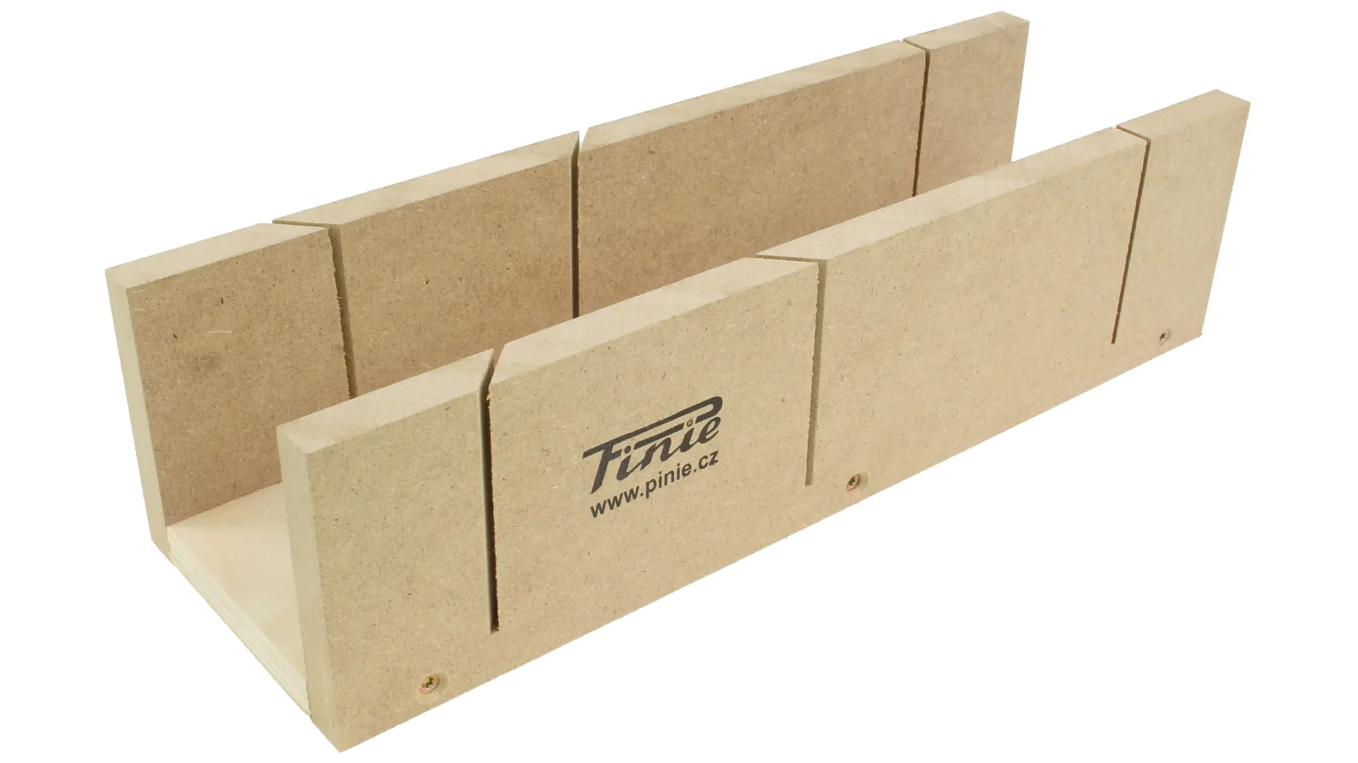 Boîte à Onglets, fond en multiplis de bouleau, parois latérales en MDF 300x70x65mm PINIE